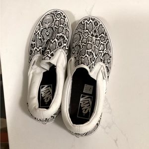 Womens Snake Print Vans
